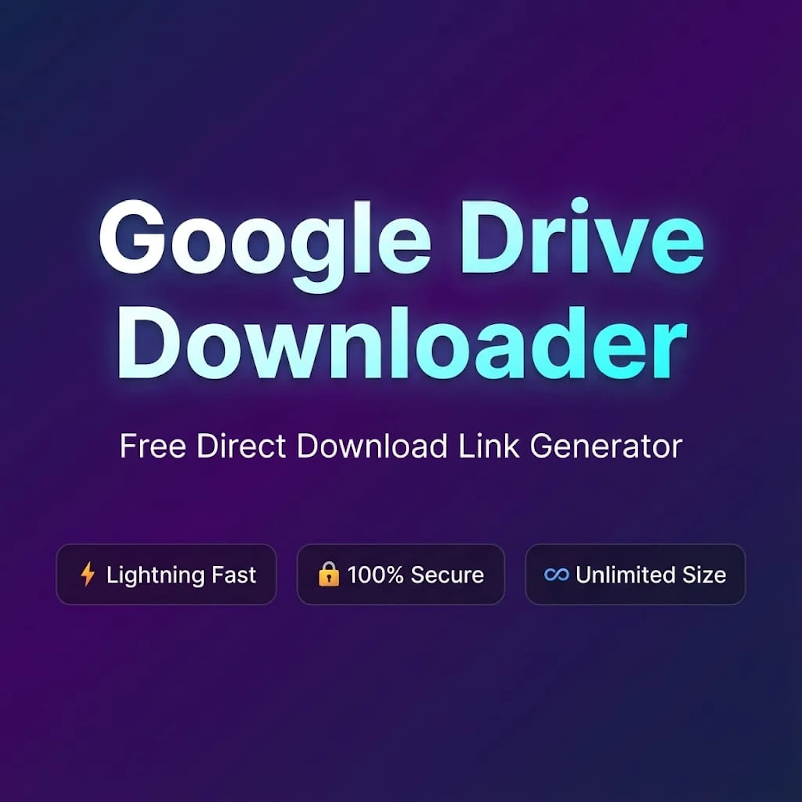Google Drive Direct Link Generator screenshot 1