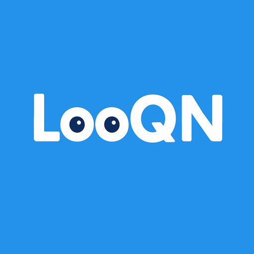 LooQN - Product Hunt launch logo and brand identity