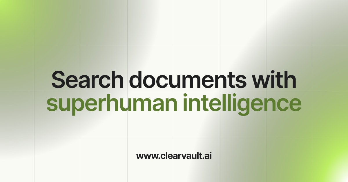 Média Clearvault - Recherchez vos documents avec l'intelligence surhumaine 2