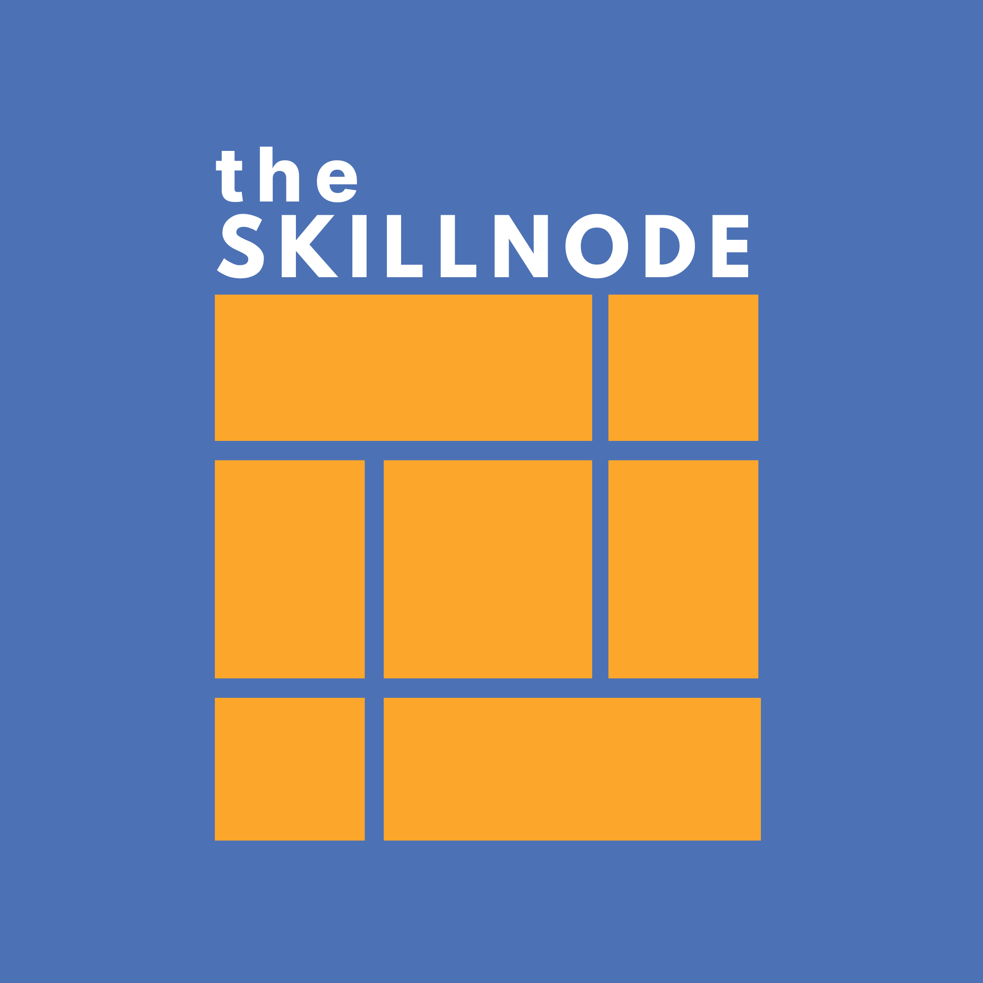 The SkillNode - Product Hunt launch logo and brand identity