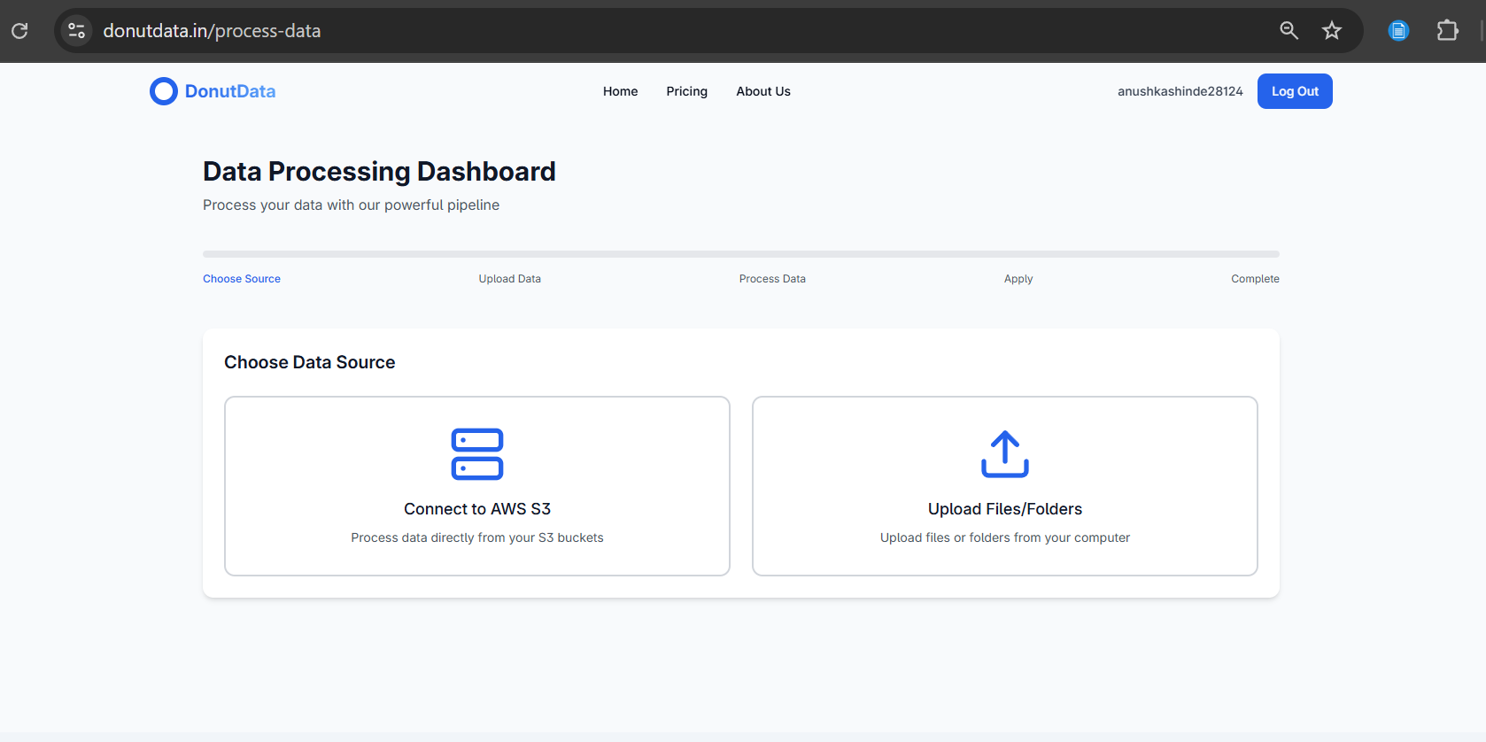DonutData - From chaos to clean data — just with a prompt. media 3
