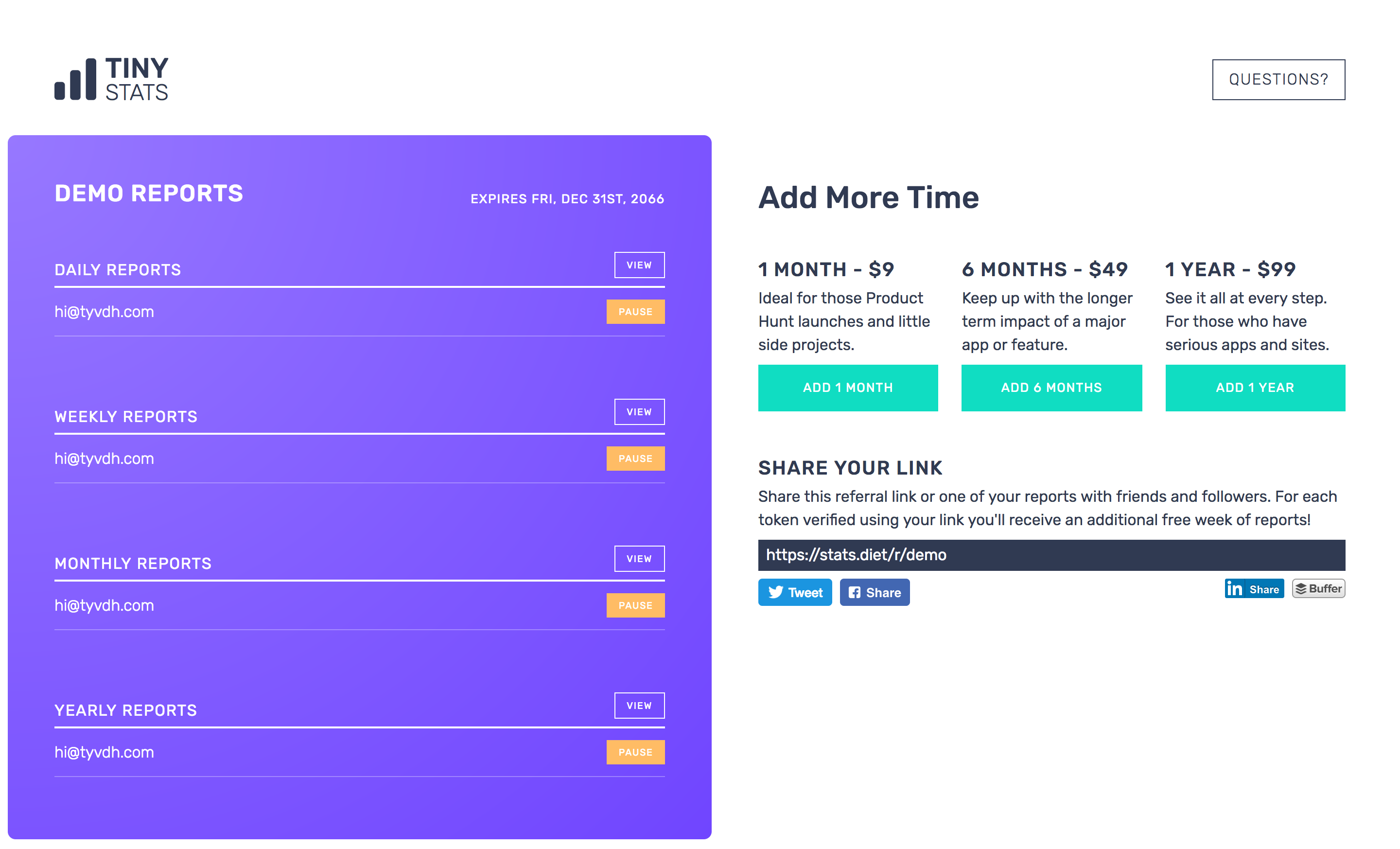 Tiny Stats gallery image