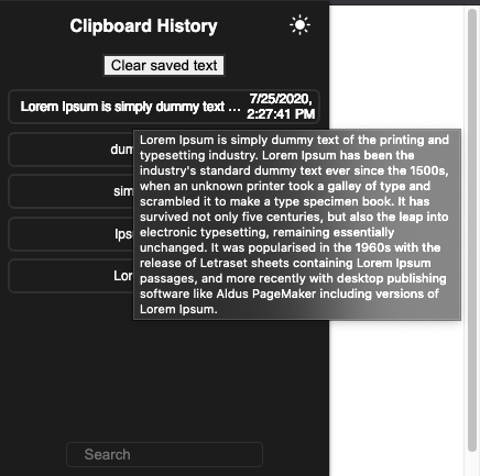 Clipboard History Extension gallery image