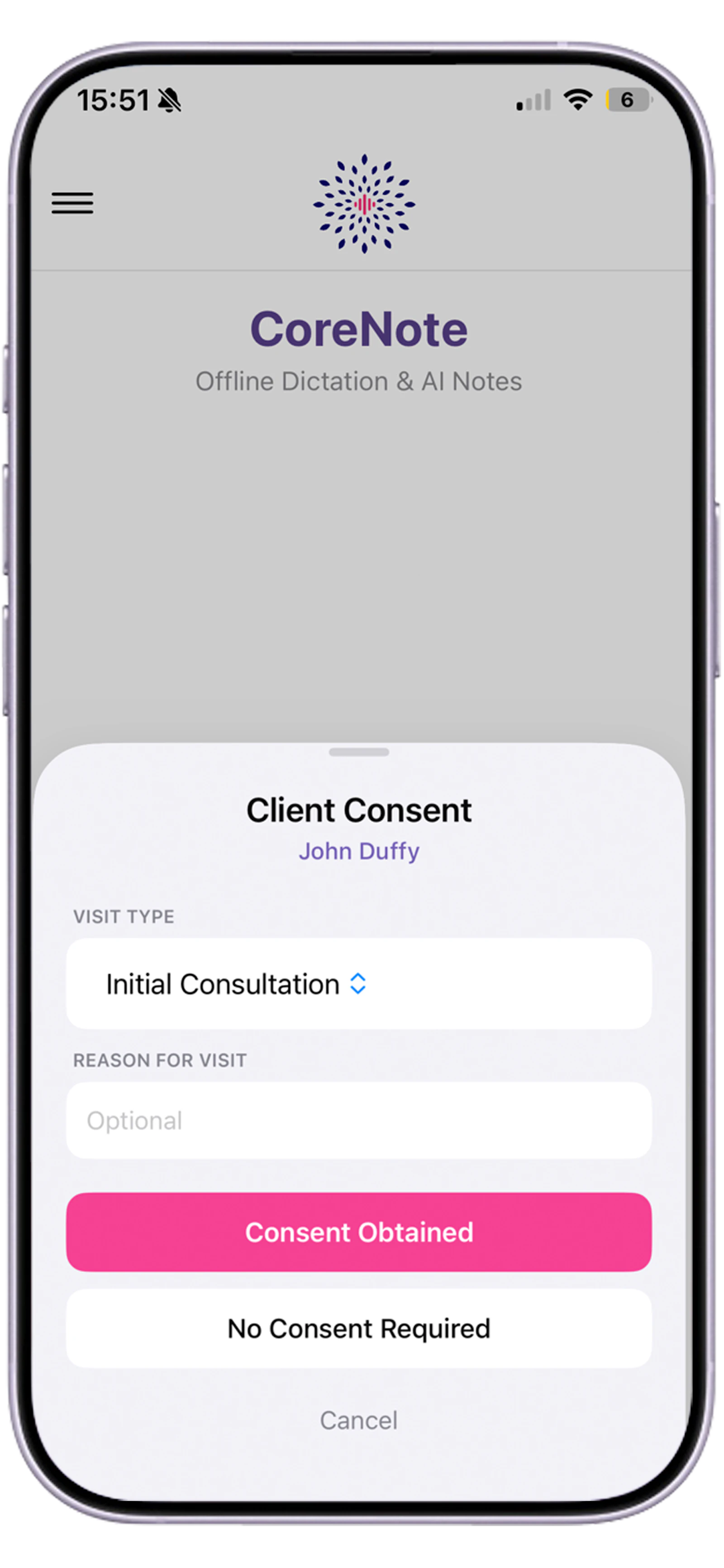 CoreNote screenshot 3