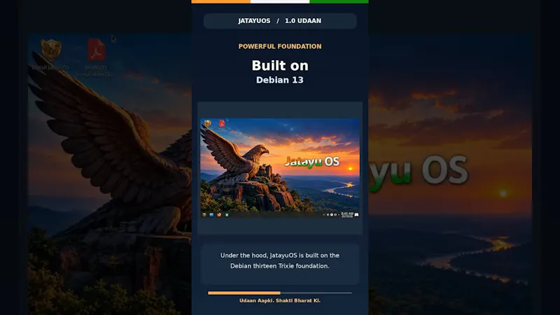 JatayuOS screenshot 1 (video preview)