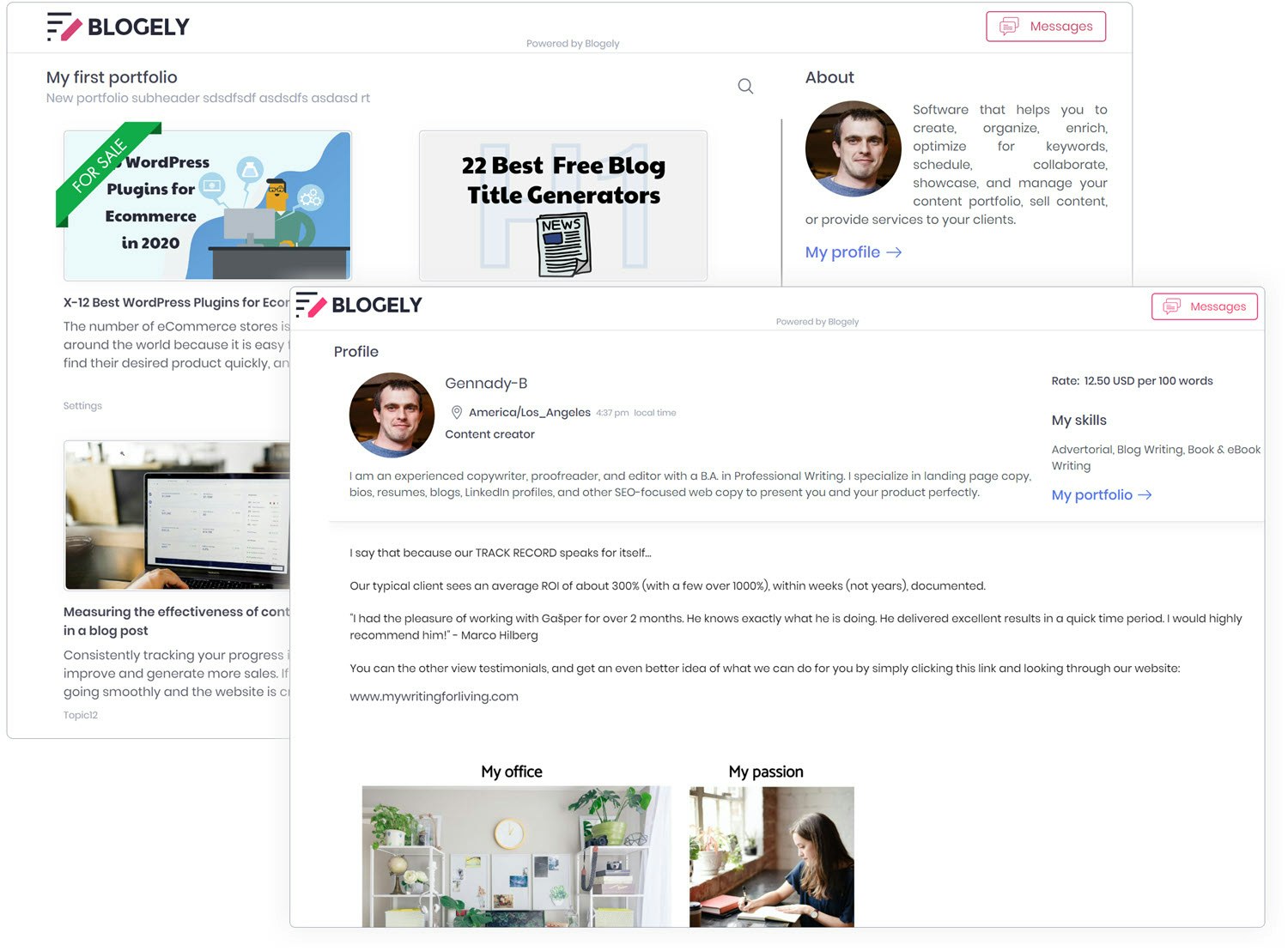 Blogely Content Marketing gallery image