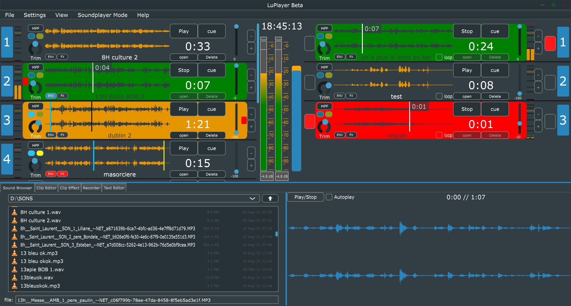 Média Liplayer - Lecteur de son open source pour la radio et le podcast 2