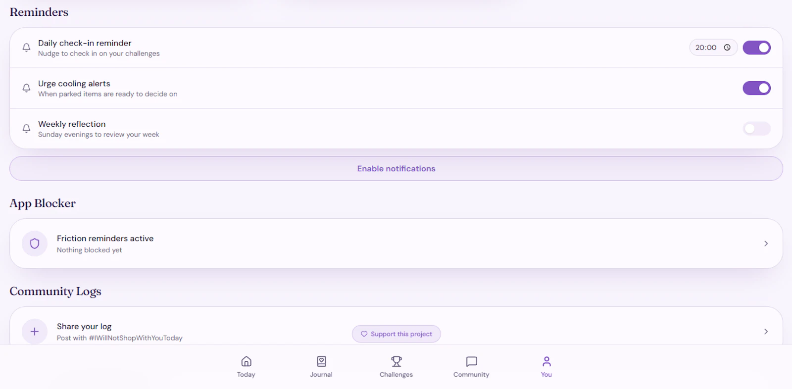 Pause — Mindful Shopping Recovery screenshot 4