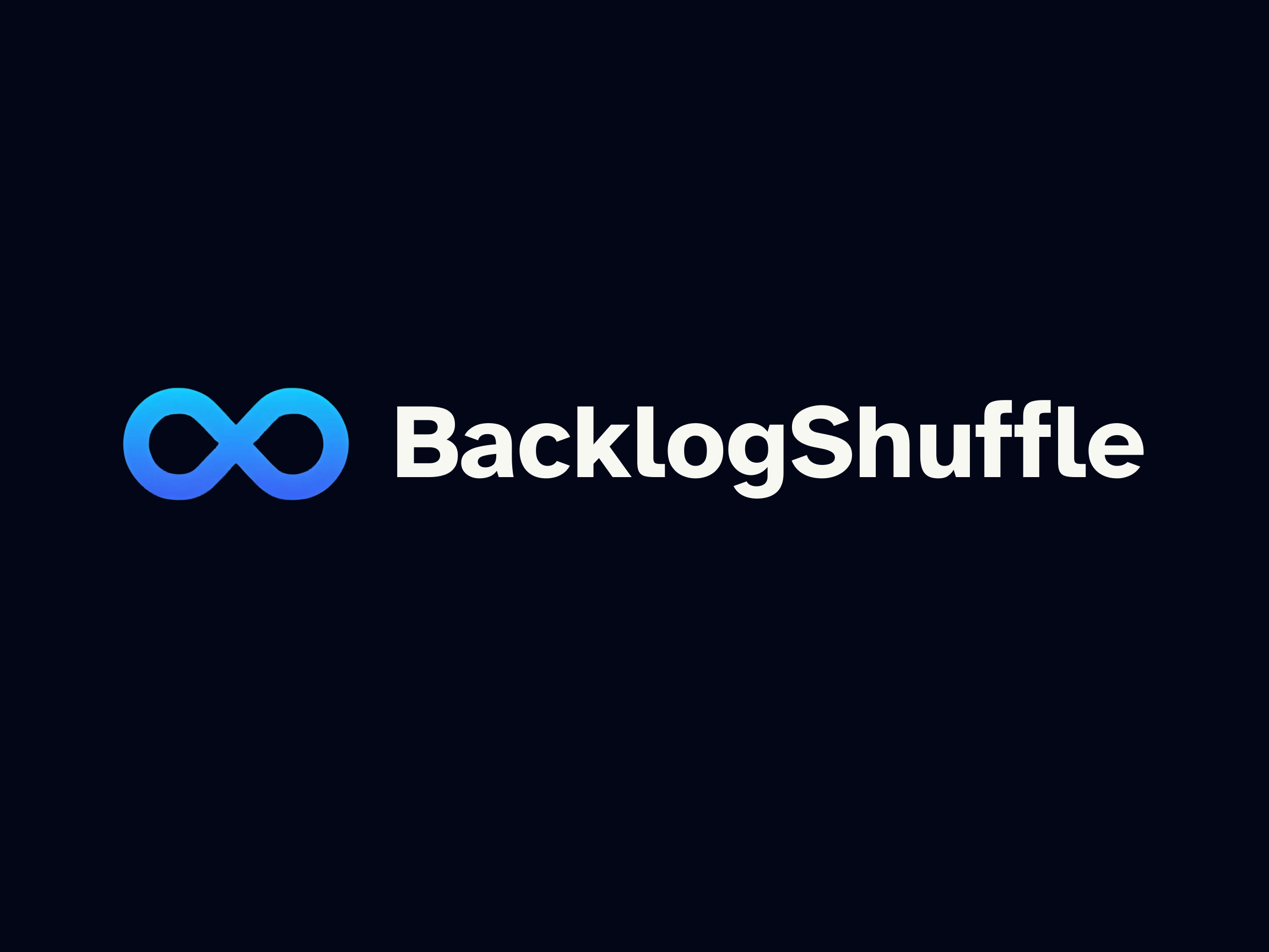 Backlog Shuffle - Main product screenshot demonstrating key features and user interface