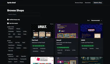 Sprite Shelf gallery image
