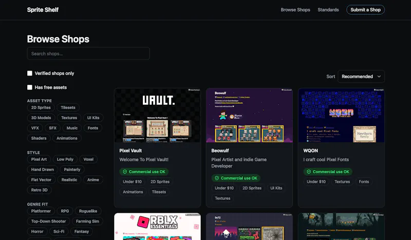 Sprite Shelf screenshot 3