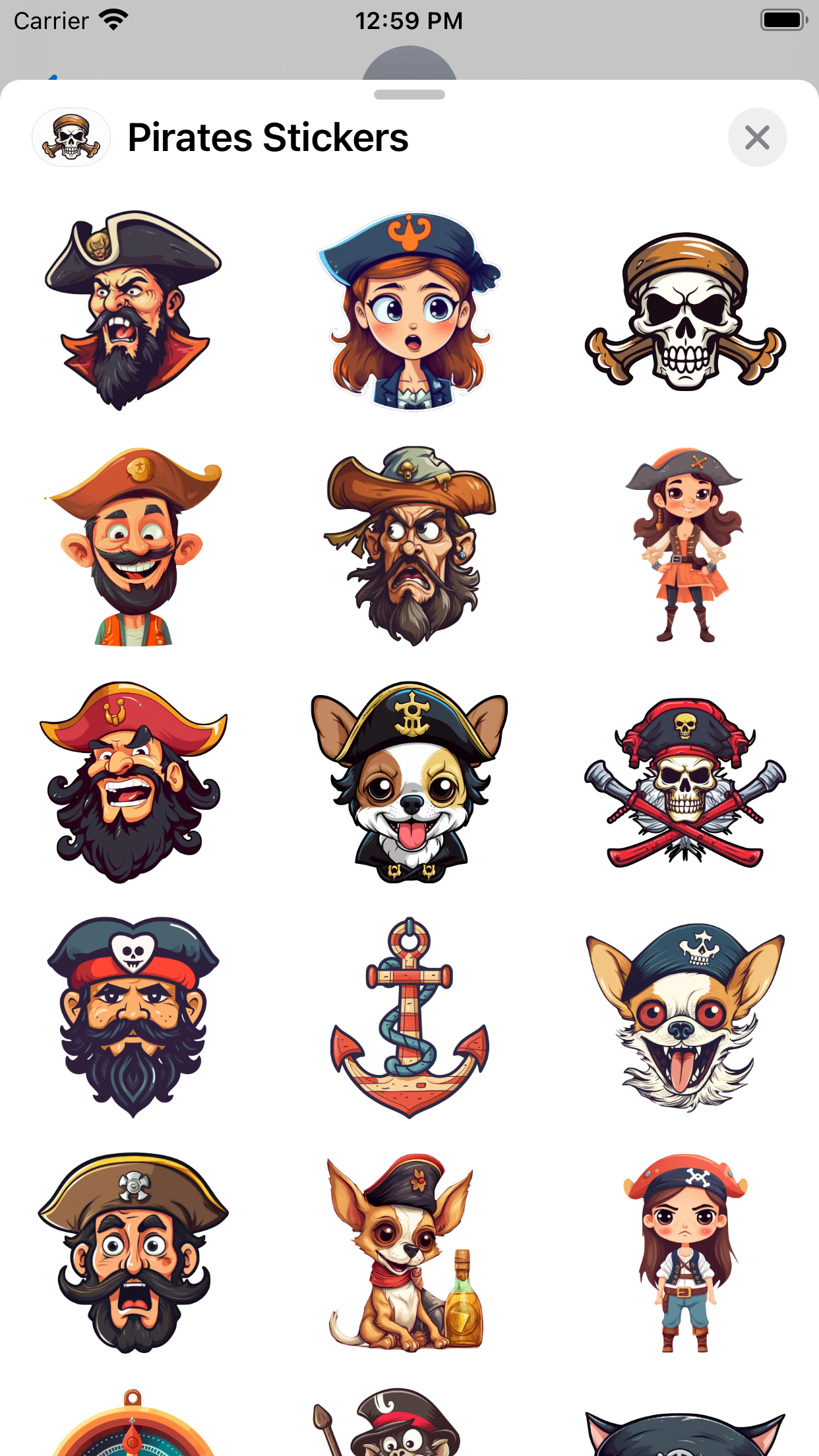 Pirates Sticker Pack gallery image