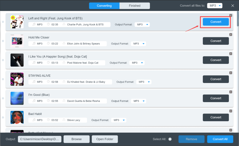 DUMPMEDIA Amazon Music Converter - Amazon Music Audios를 원하는 형식으로 다운로드하여 변환하십시오 미디어 3
