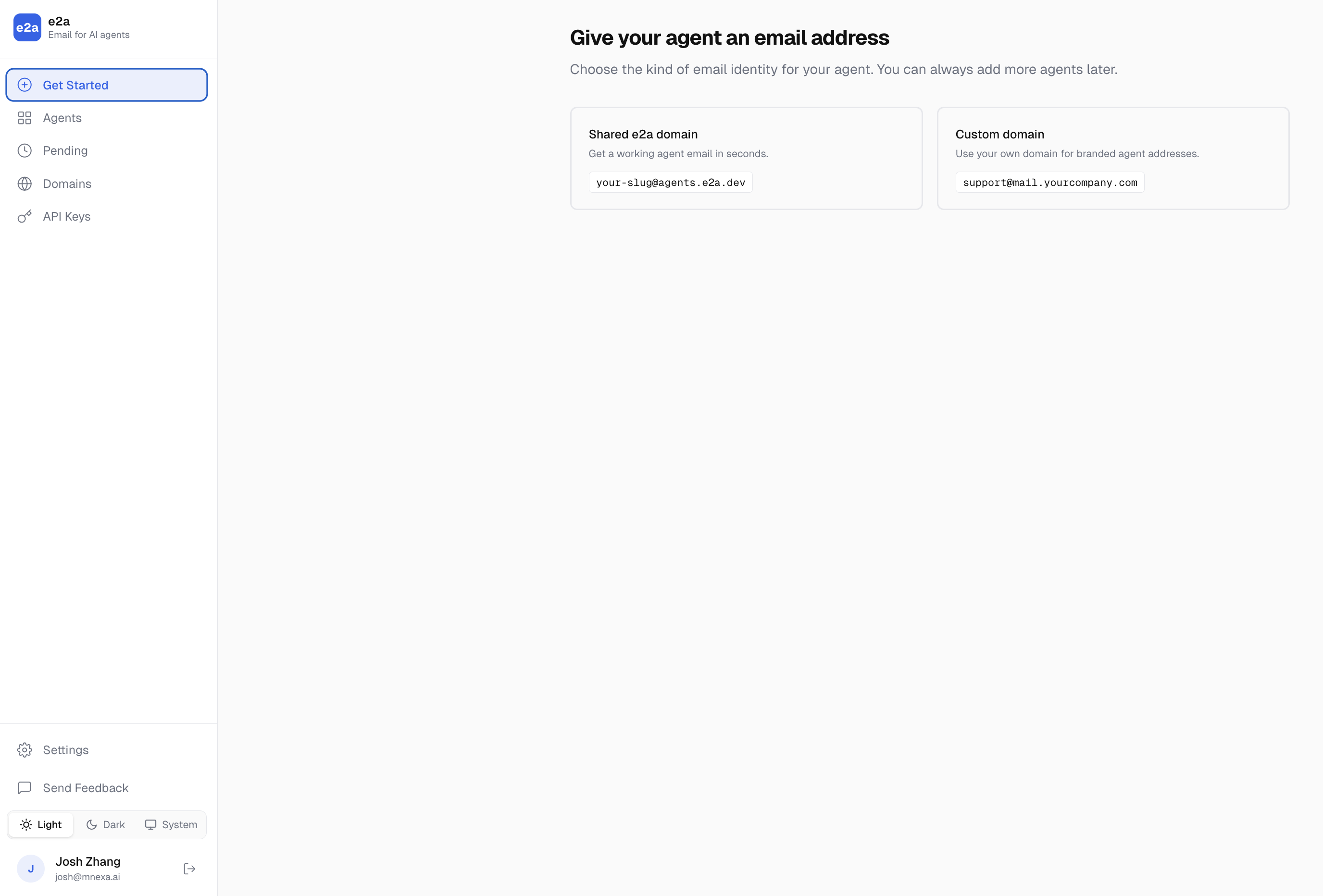 e2a – open-source email API for agents  gallery image
