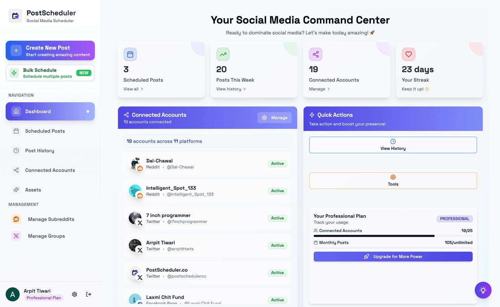 PostScheduler - Simplest social media scheduler media 2