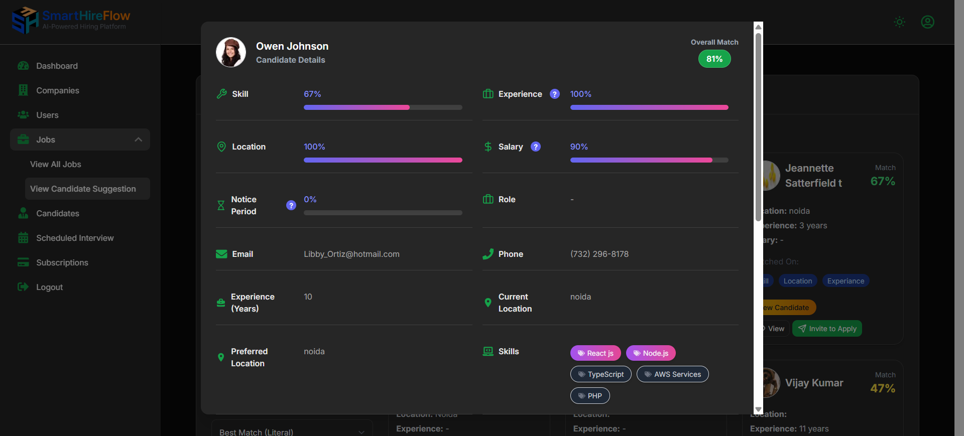 SmartHireFlow gallery image