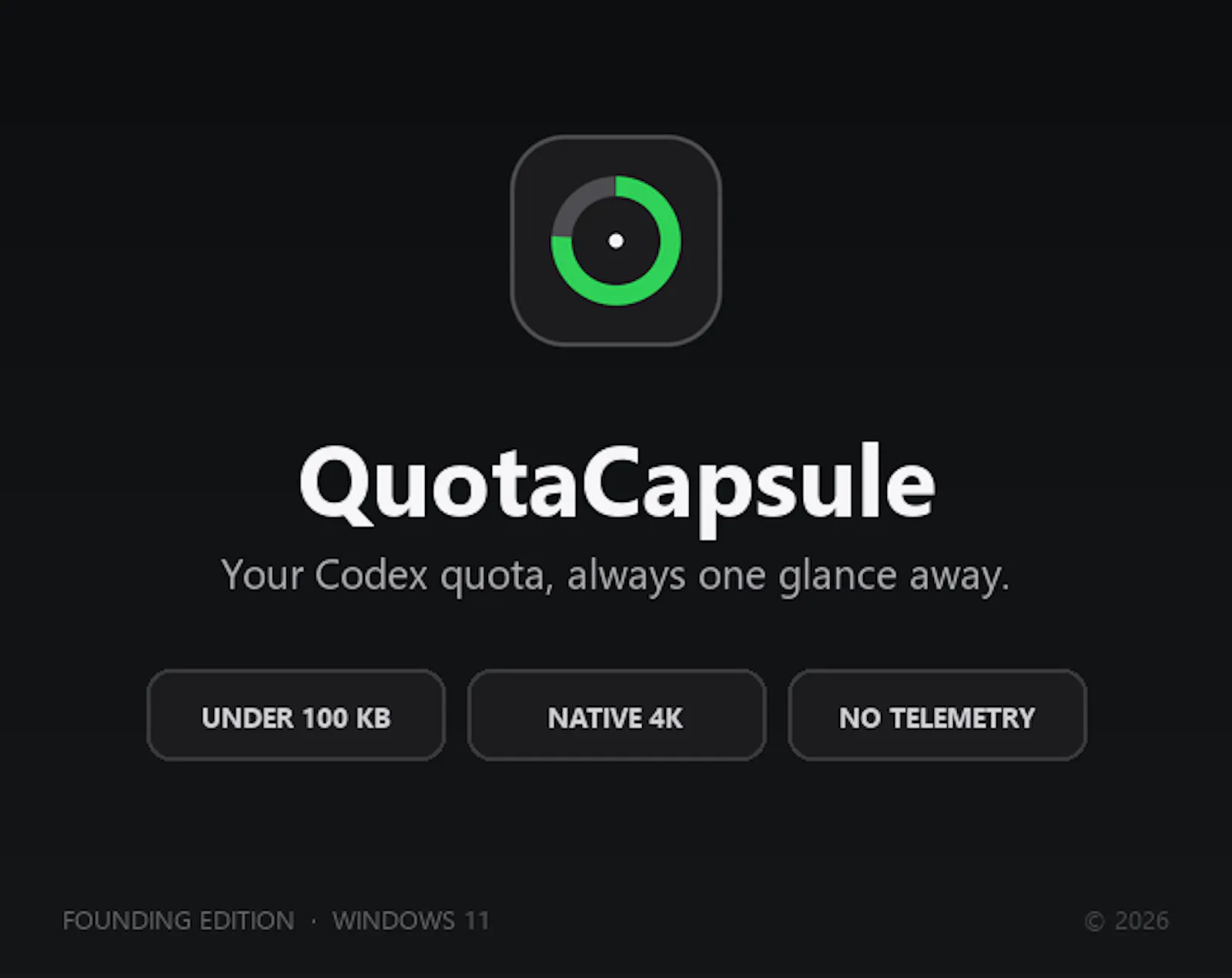 QuotaCapsule screenshot 1