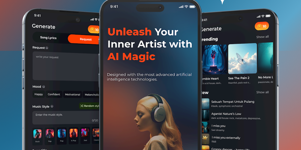 AI Song & Music Generator - Rexa