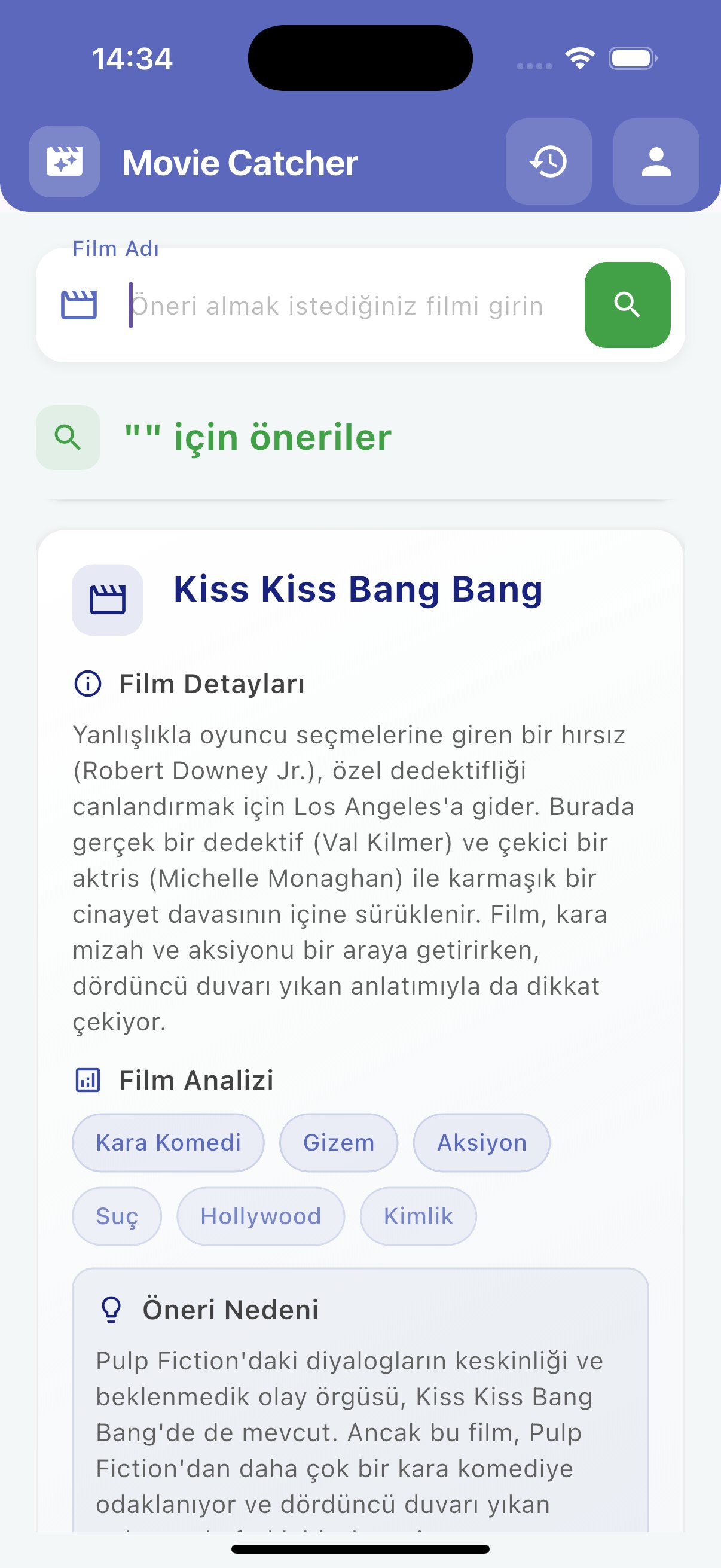 Film yakalayıcı AI - AI ile çalışan film asistanı medya 8