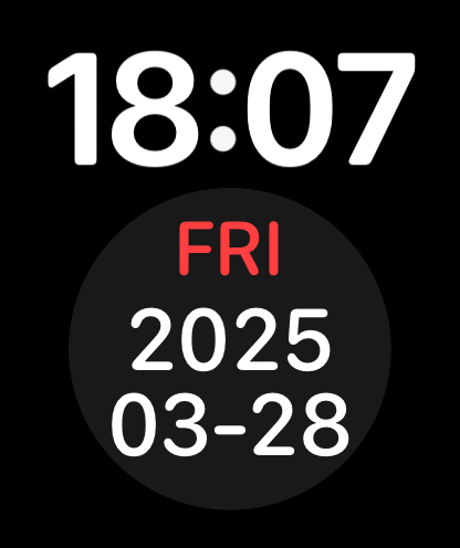 Date601 - ISO 8601 dates on your watch face media 6