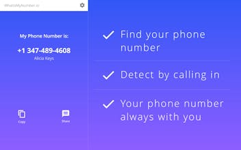 My Phone Number - whatismynumber.io gallery image