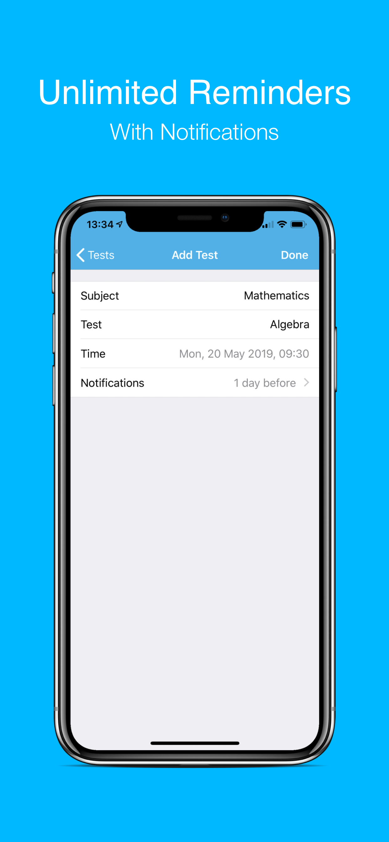 Test Reminder gallery image