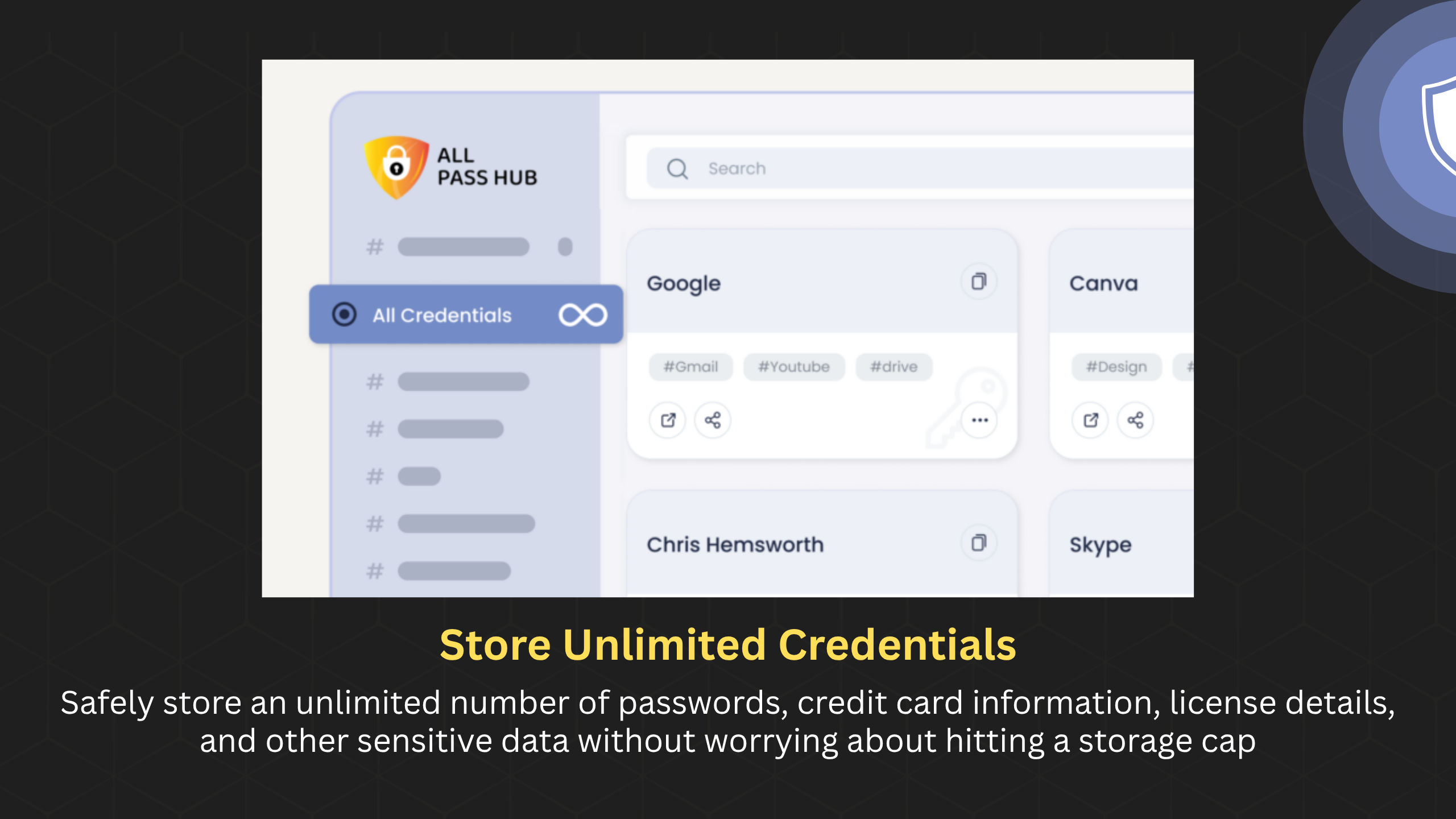 Todos pases Hub - Agilice sus activos, fortifique su privacidad media 2