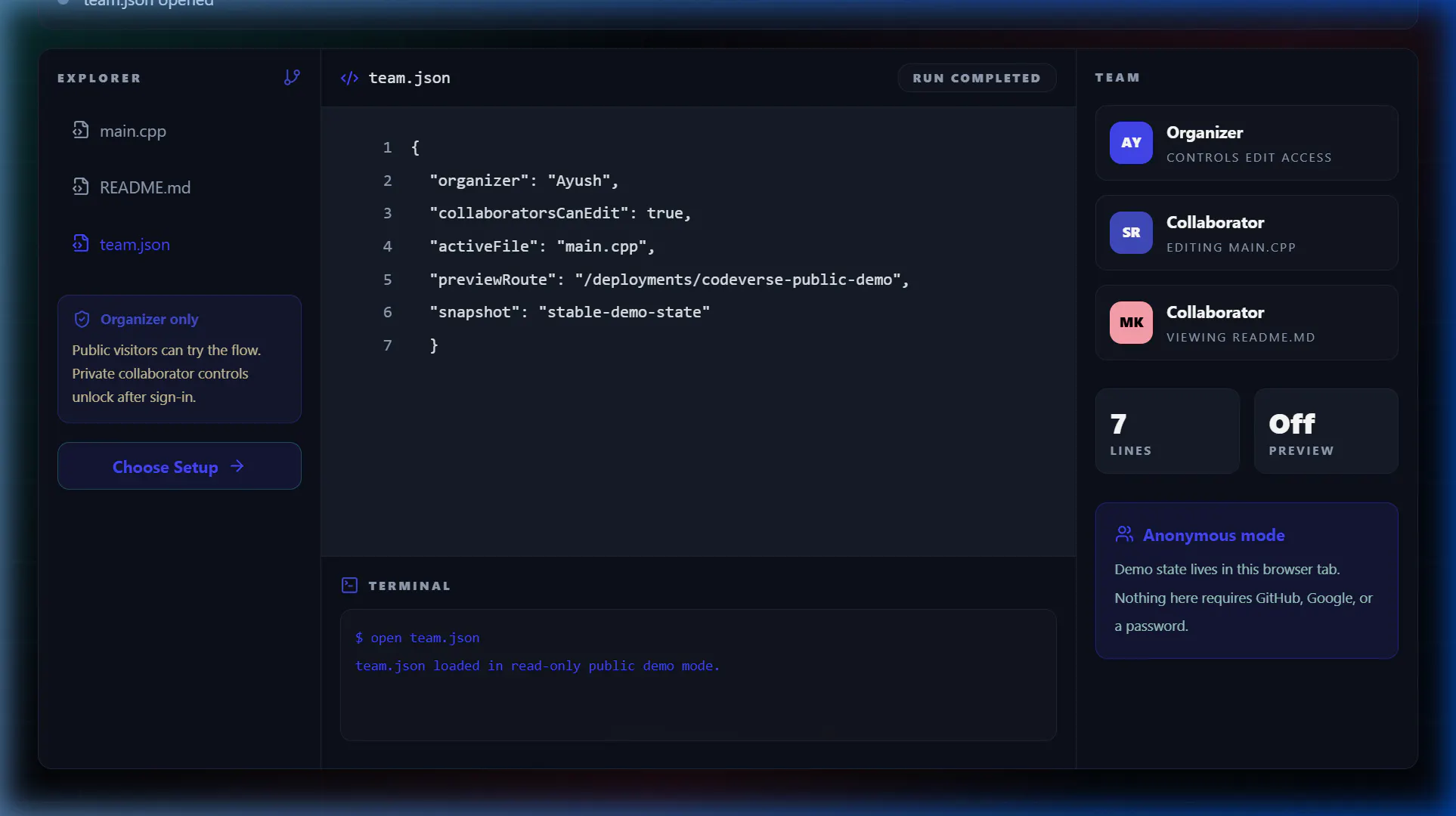 CodeVerse gallery image
