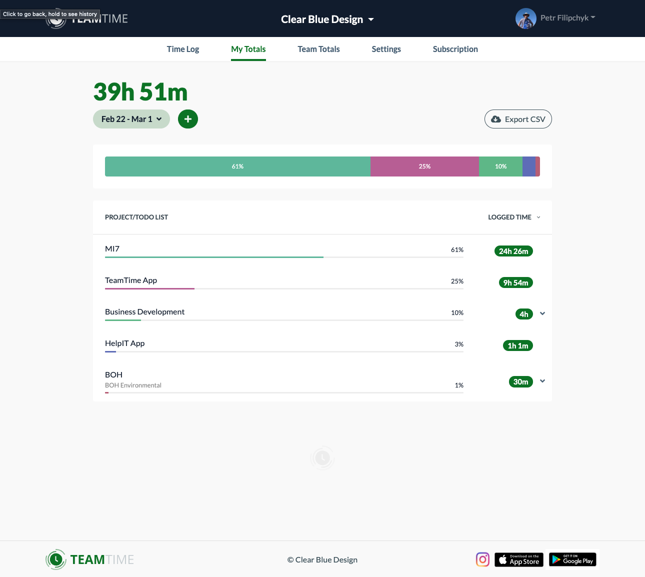TeamTime for Basecamp gallery image