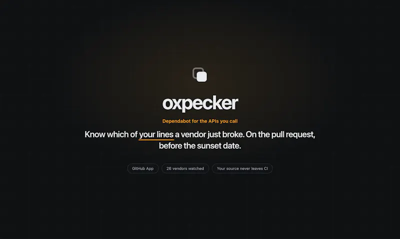 oxpecker screenshot 1