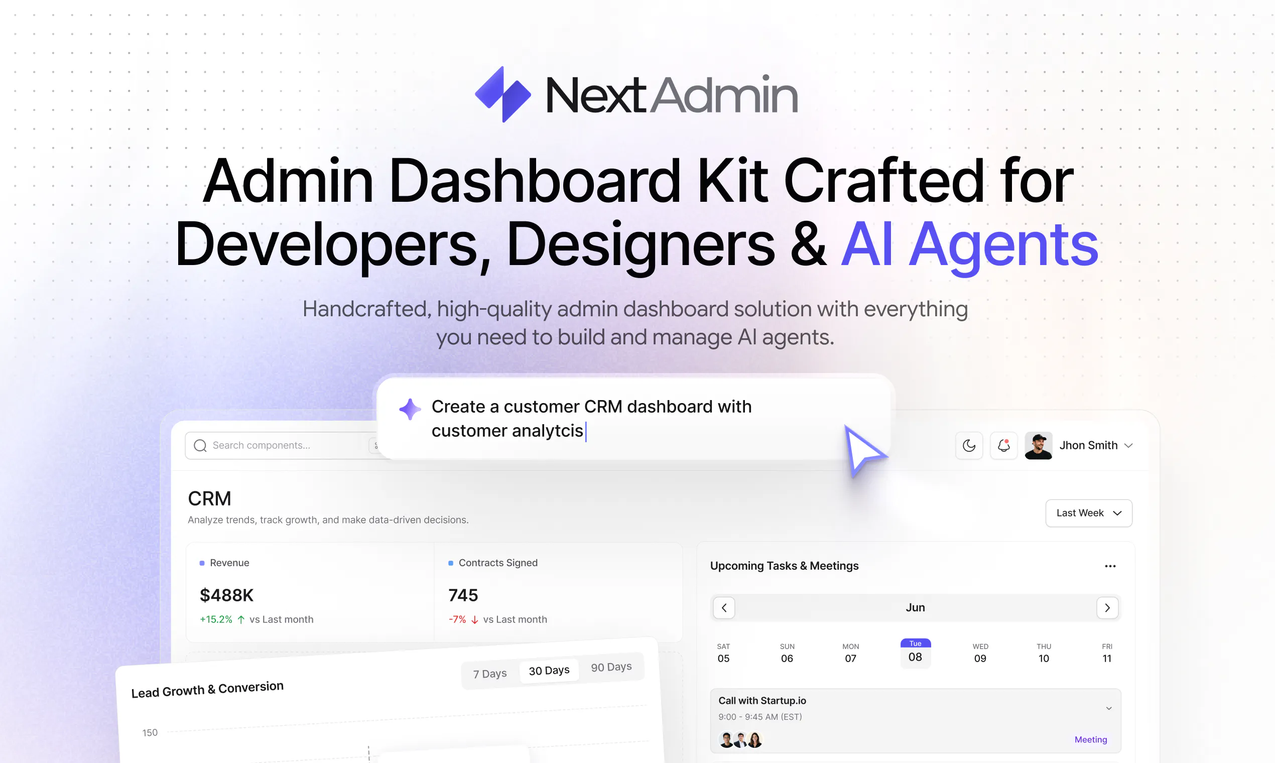 NextAdmin gallery image