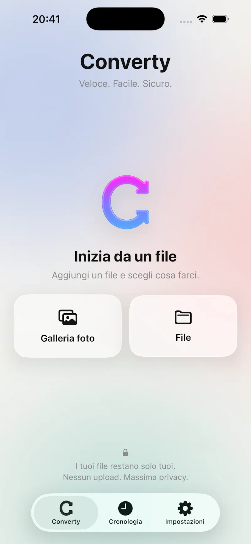 Converty screenshot 1