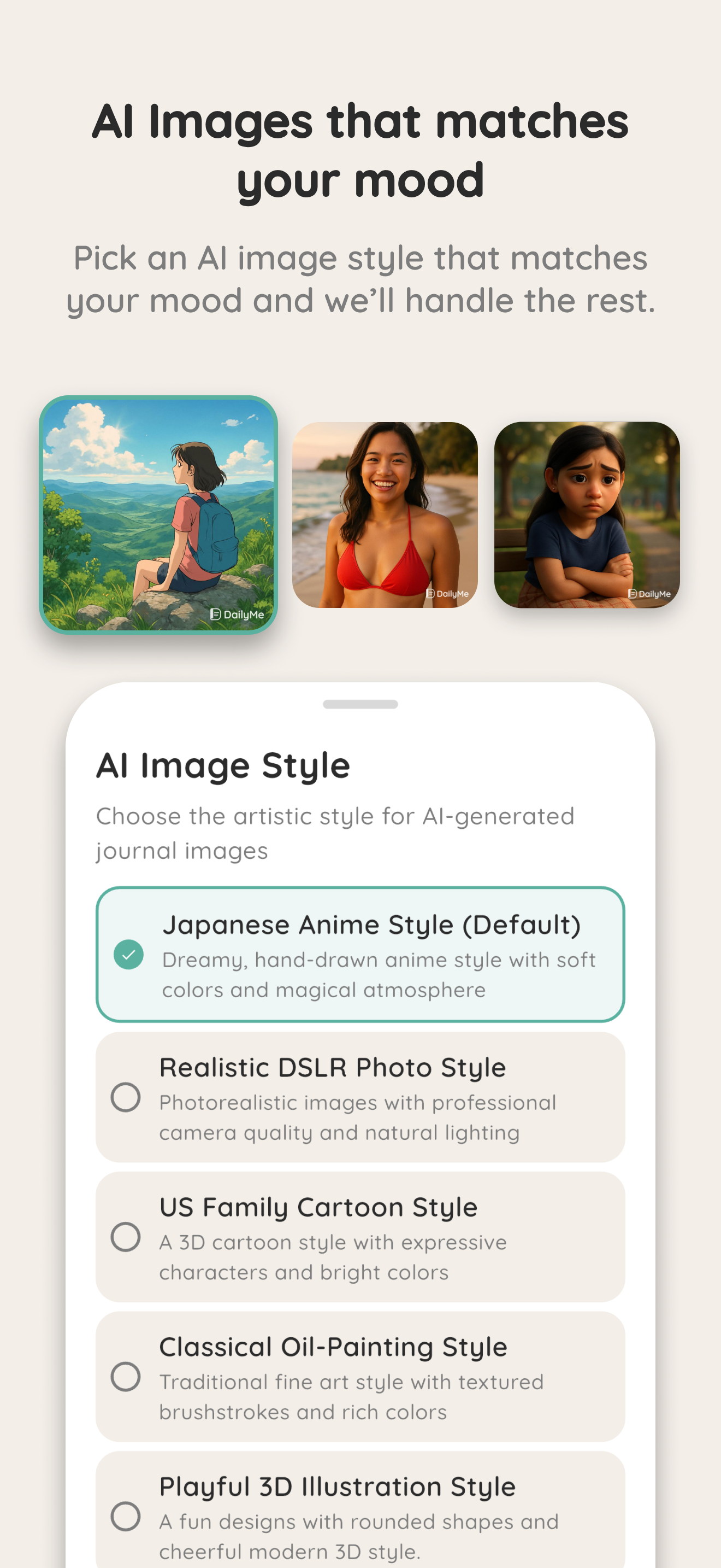 DailyMe Journal App gallery image