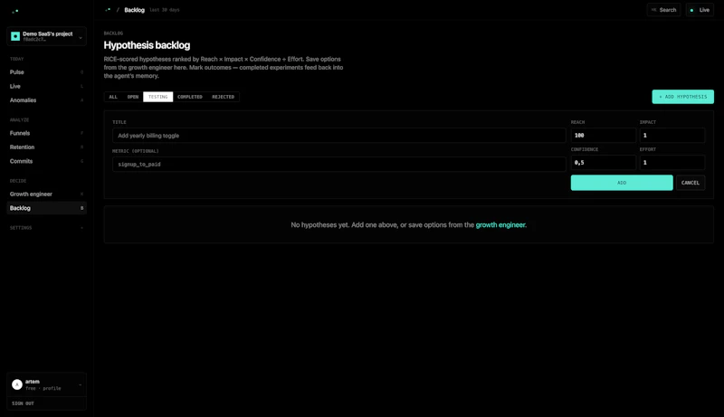 growth-loop screenshot 1