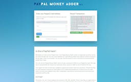 Paypal Money Adder 10K Free Generator media 2