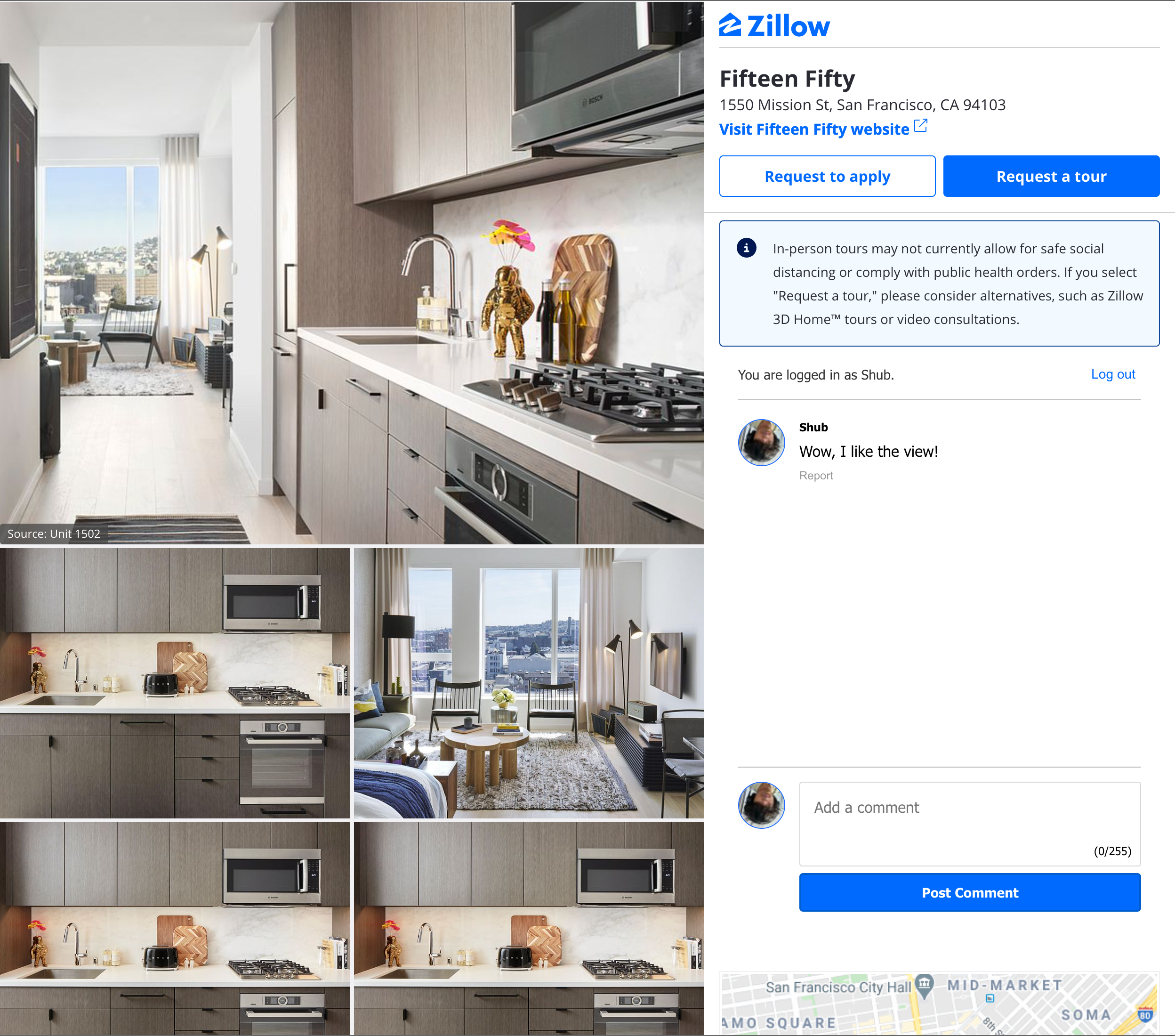 Comments for Zillow (Chrome Extension) gallery image
