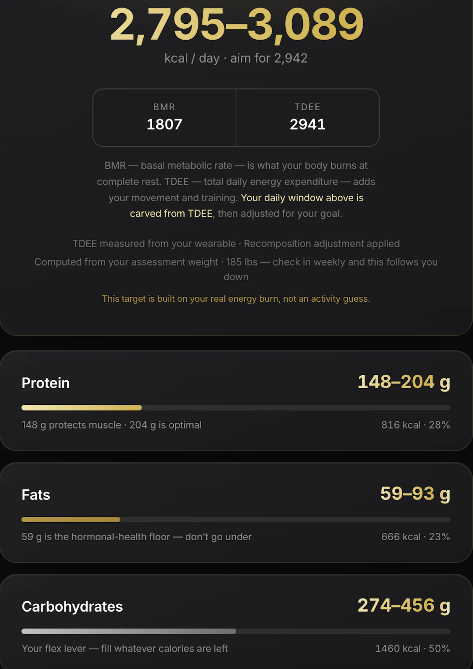 Metriq Body screenshot 2