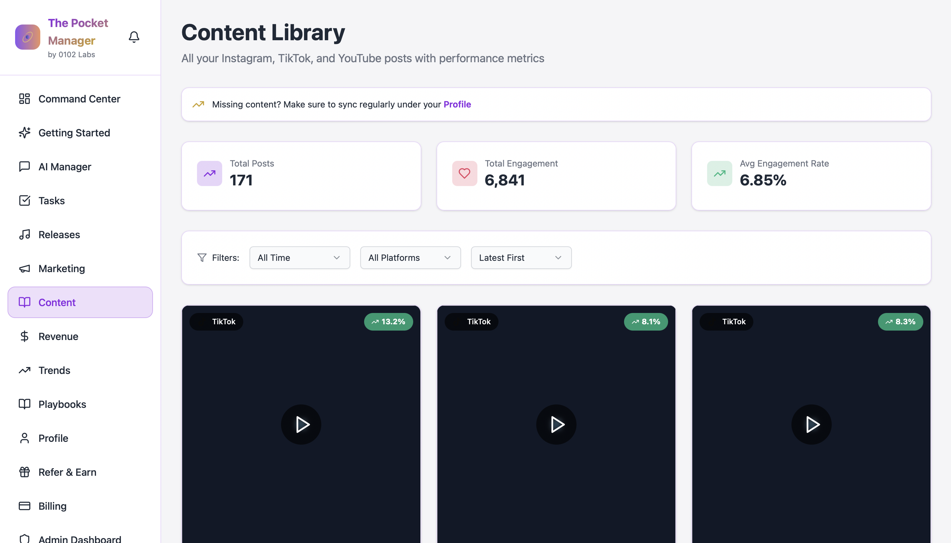 The Pocket Manager (TPM) gallery image