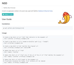 NSD - Netlify Short Domains gallery image