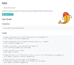 NSD - Netlify Short Domains gallery image