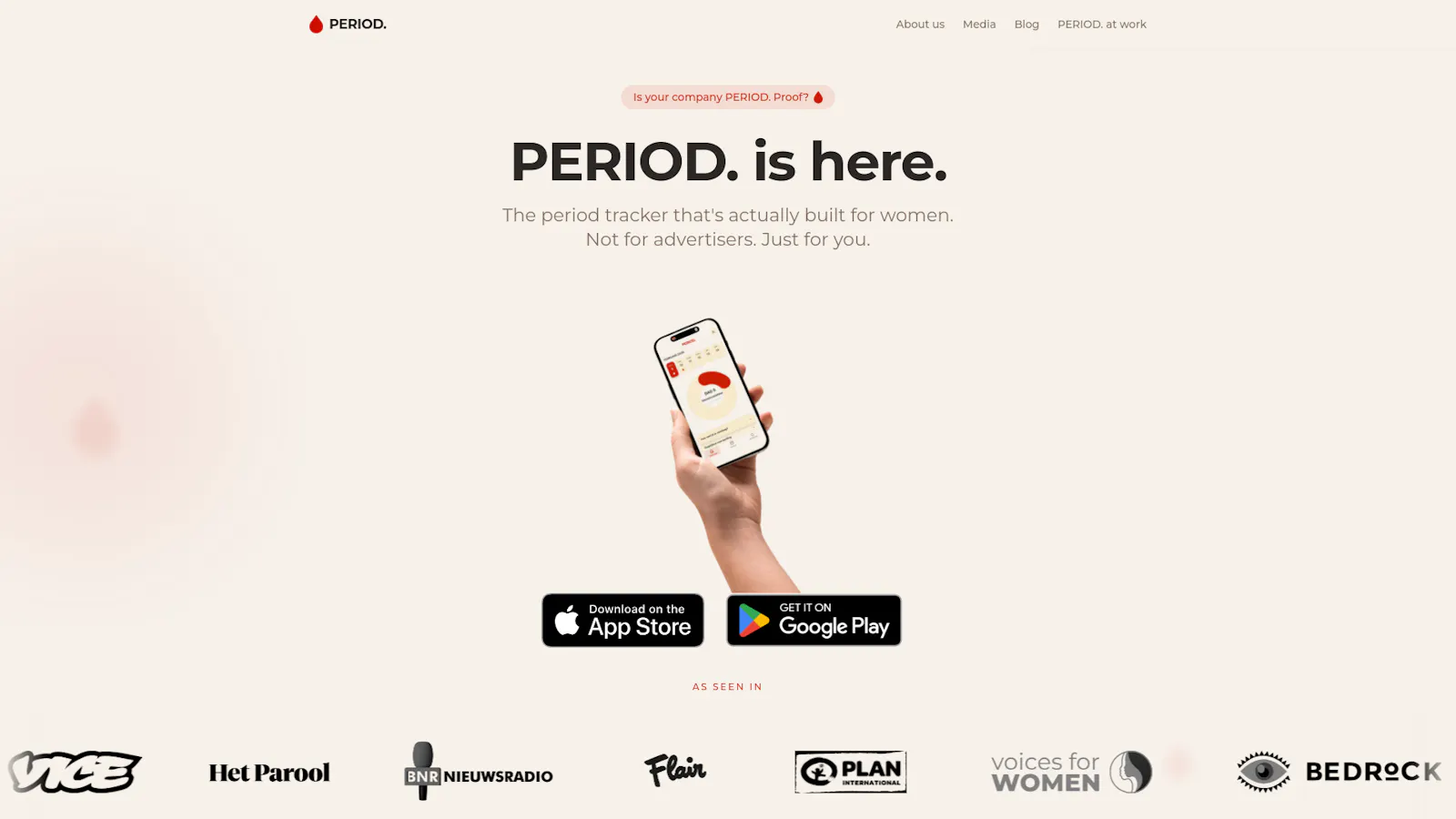 PERIOD. screenshot 1