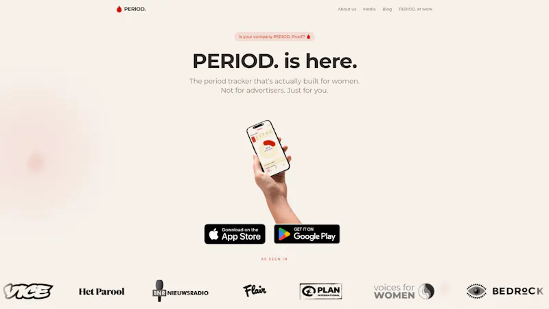 PERIOD. screenshot 1