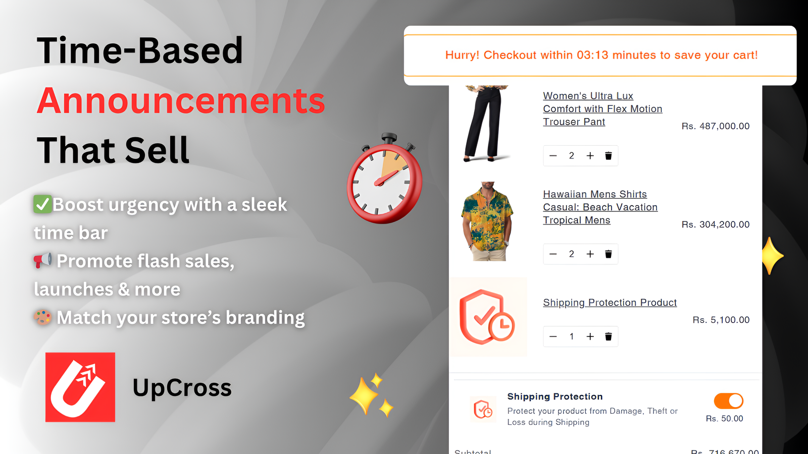 Upcross gallery image