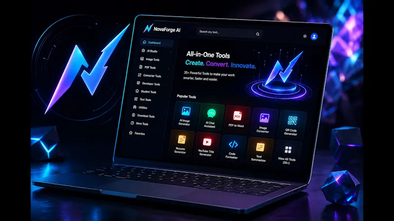 NovaForge AI screenshot 1 (video preview)