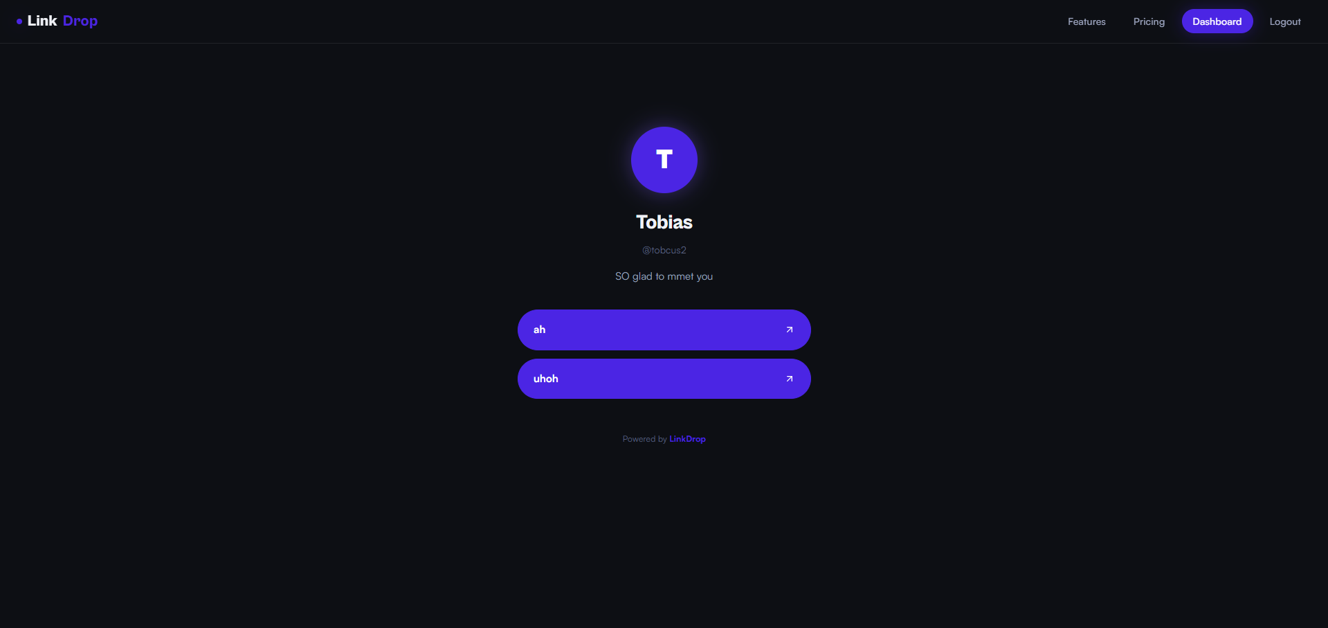 LinkDrop — Your links. One place. gallery image
