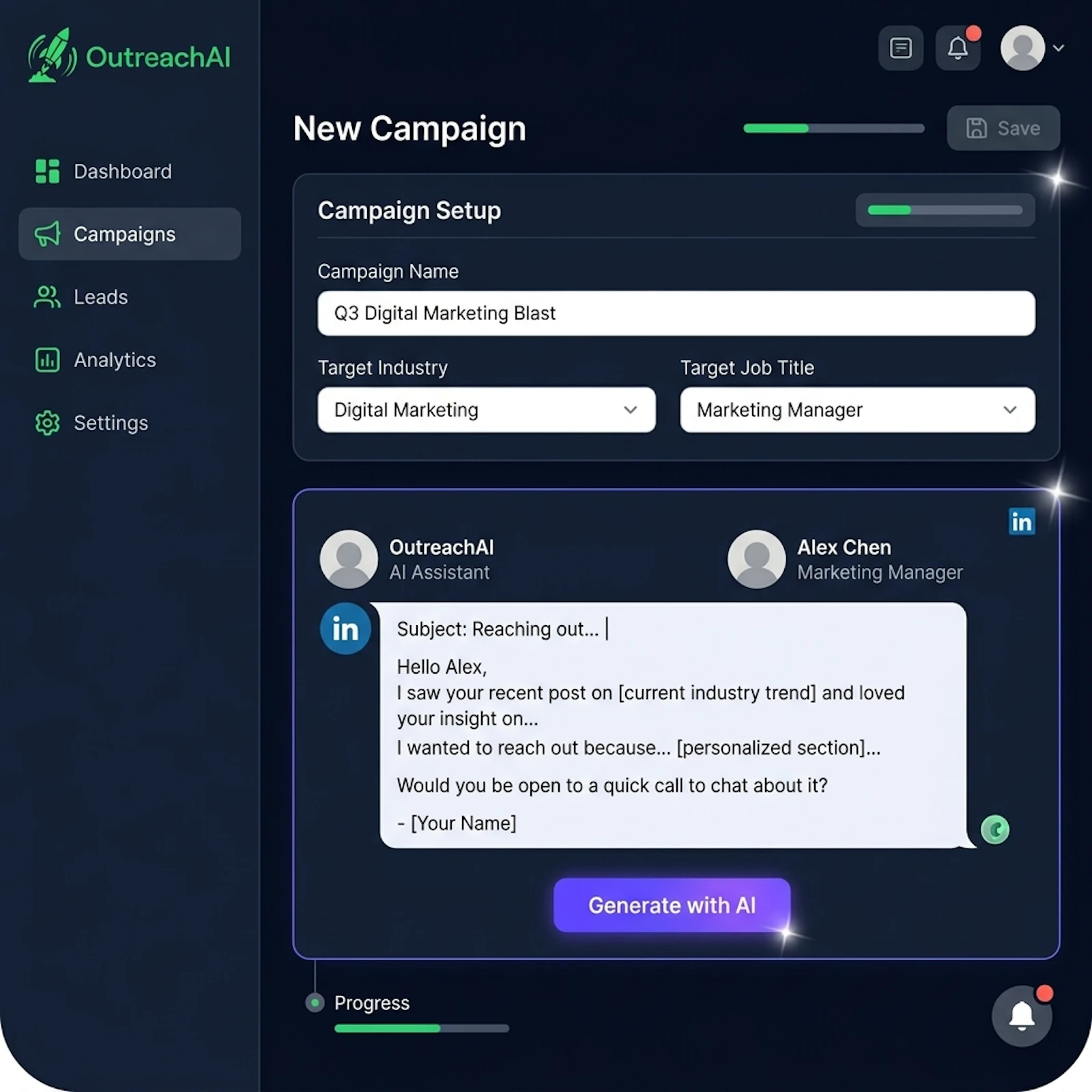 OutreachAI screenshot 3