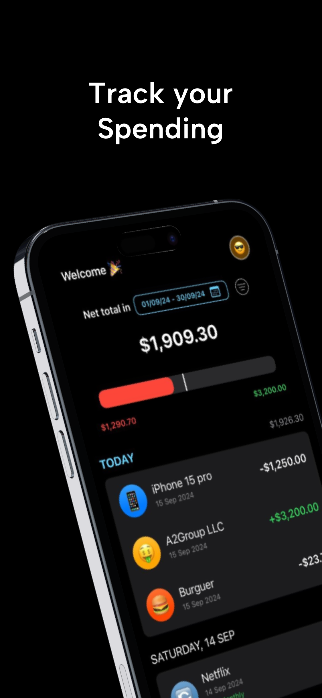 وسائط expenfy - تطبيق الإدارة المالية الشخصية 1