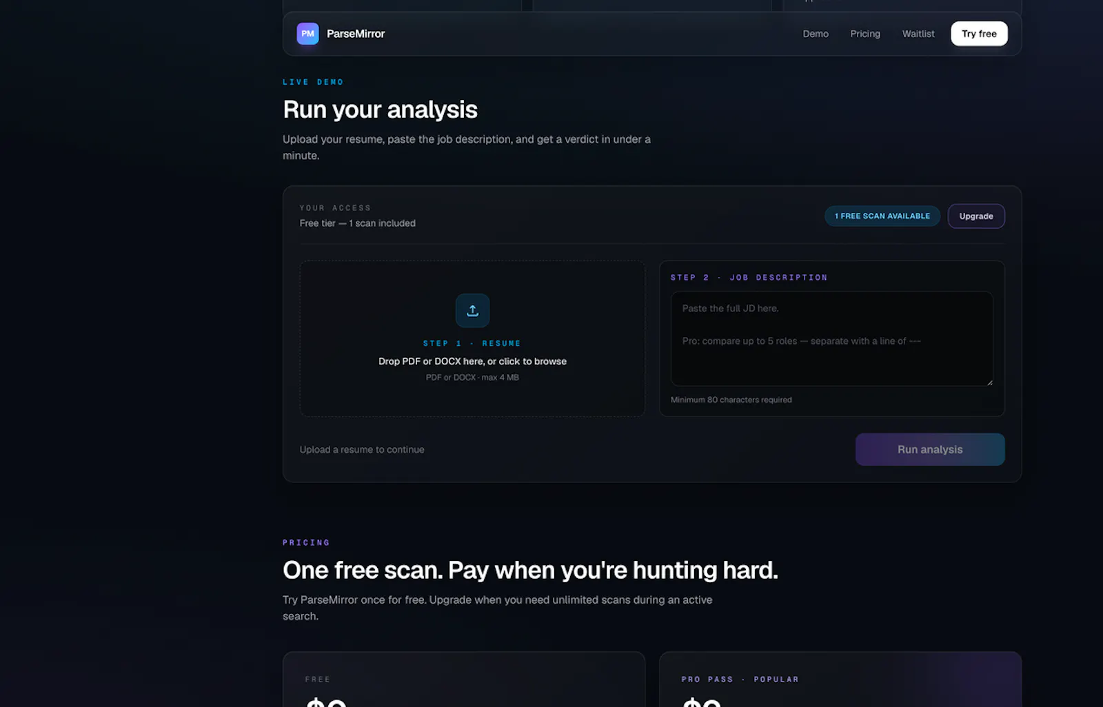 ParseMirror screenshot 2