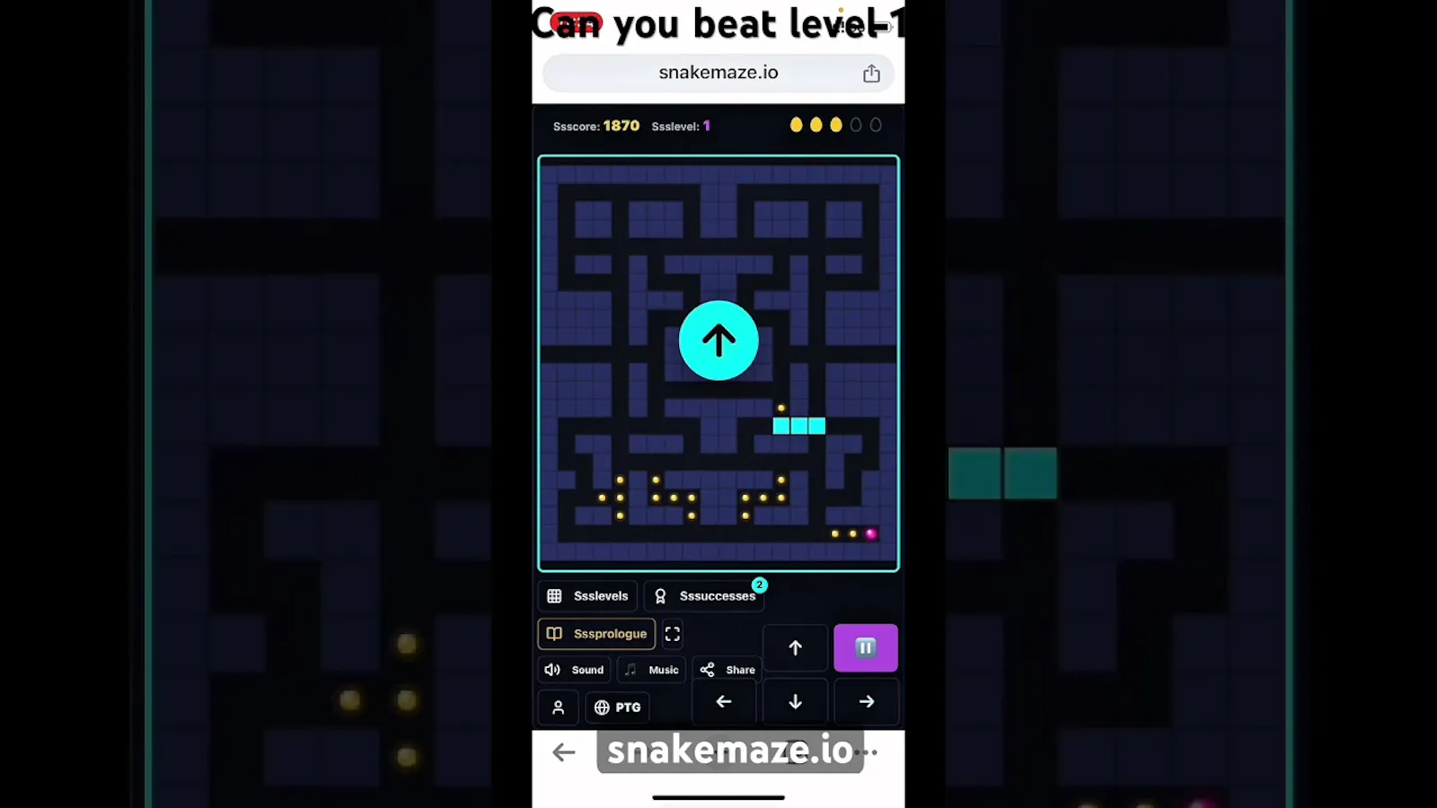 SnakeMaze screenshot 1 (video preview)