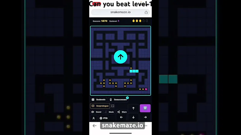 SnakeMaze screenshot 1 (video preview)